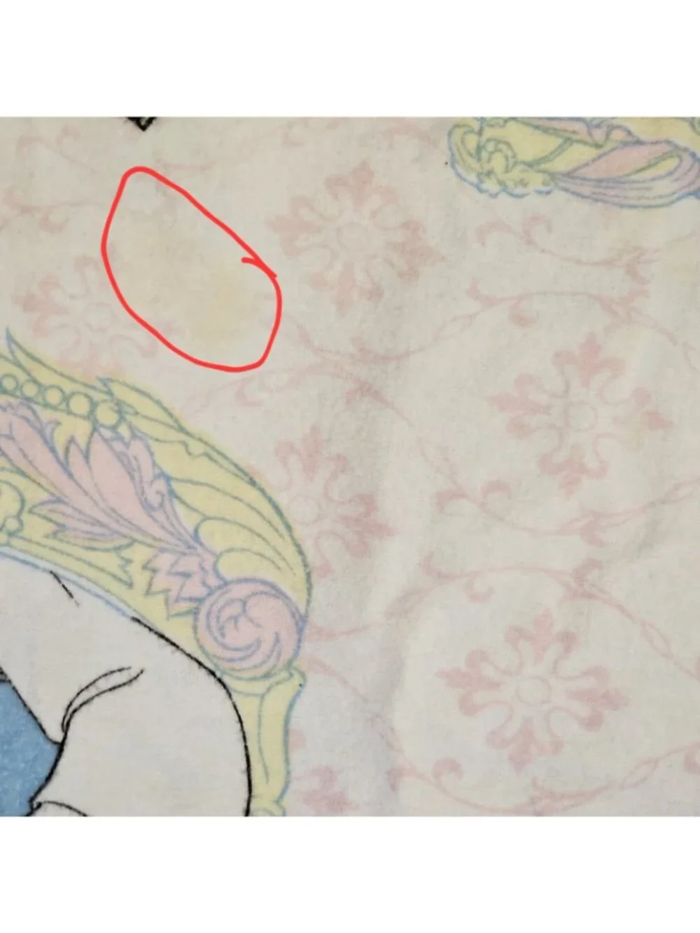 VTG Beauty‎ And The Beast Flannel Sheets Twin Set Cotton Fitted Flat READ